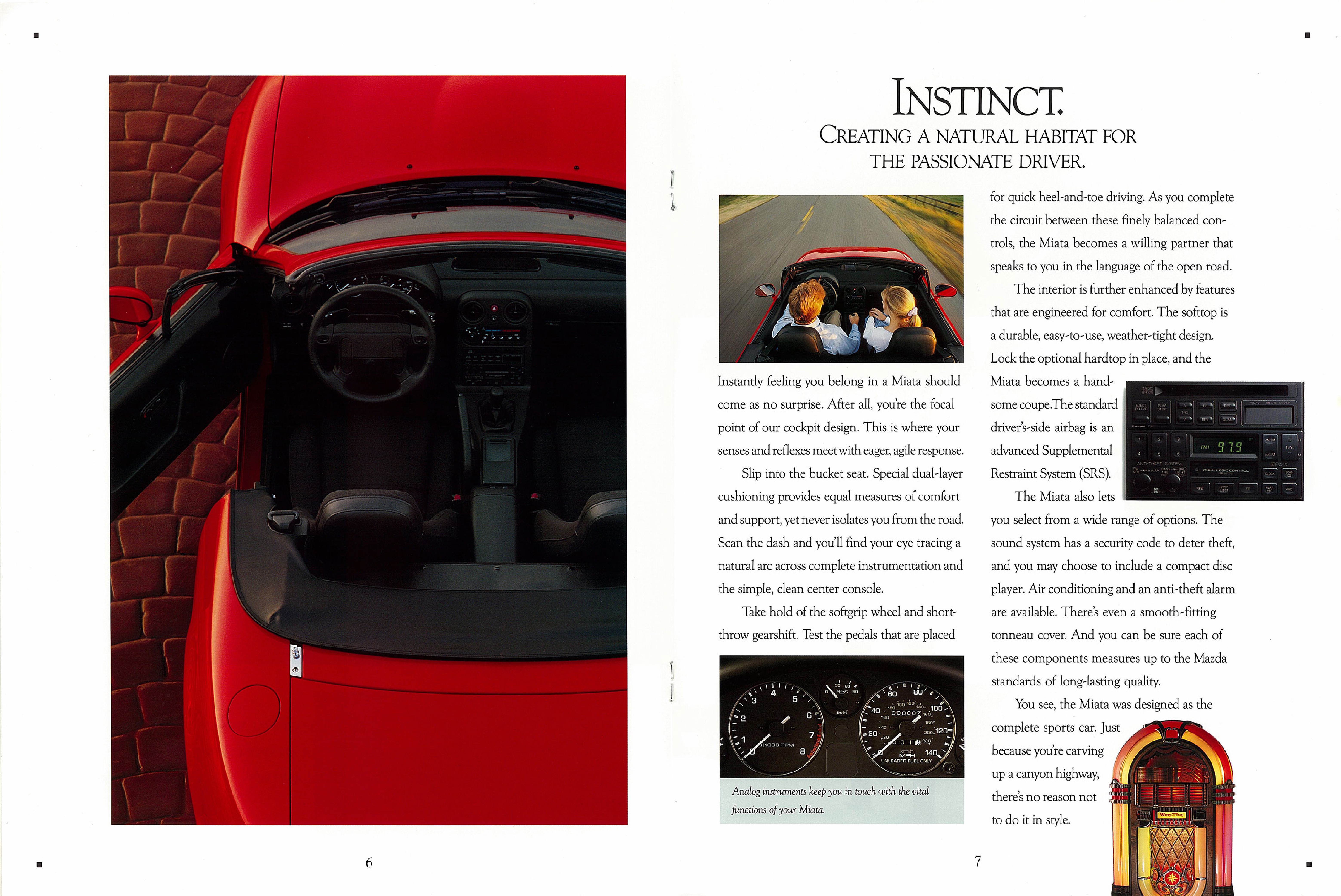 1991 Mazda MX-5 Brochure Page 9